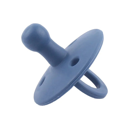 Baby Silicone Pacifier – Soft BPA-Free Soother Nipple for Newborns with Teether Toy & Nursing Pacifier Chain Pendant