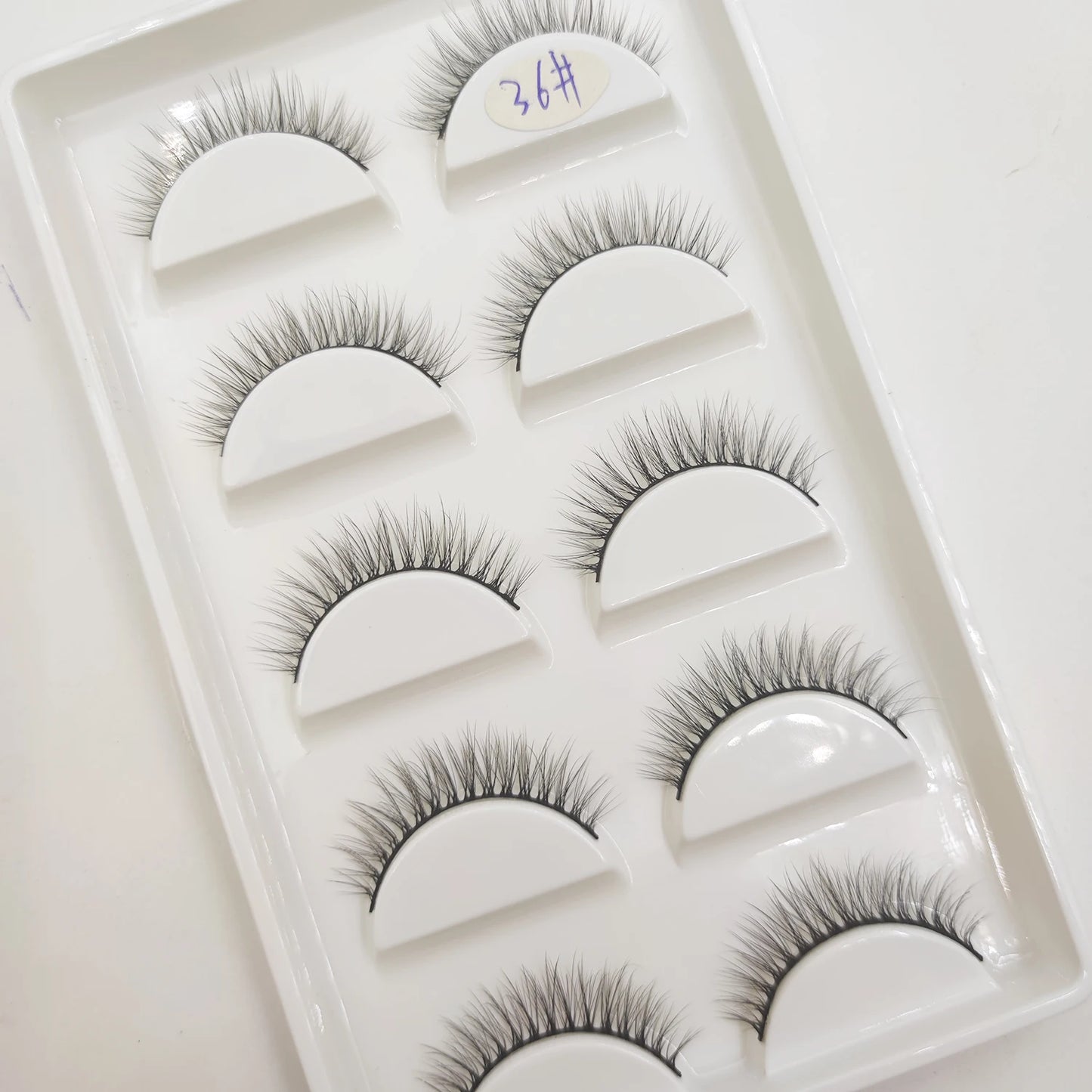 38 Styles 5 Pairs 3D Mink False Eyelashes – Natural Fake Lashes Makeup Beauty Tools