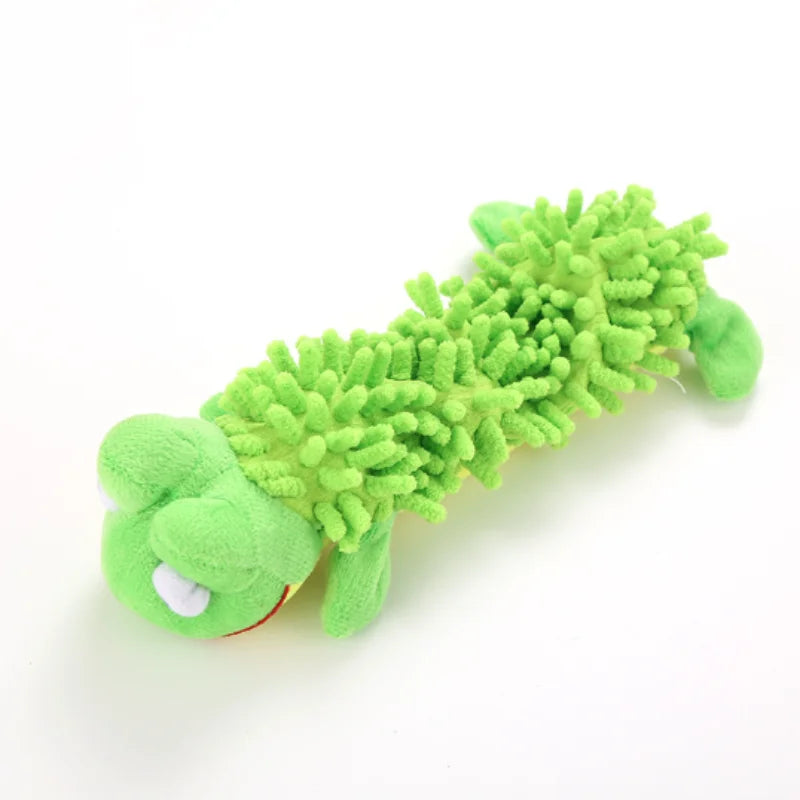 Plush Squeaky Dog Toy - Cute Donkey Teething & Interactive Training Toy for Small Dogs
