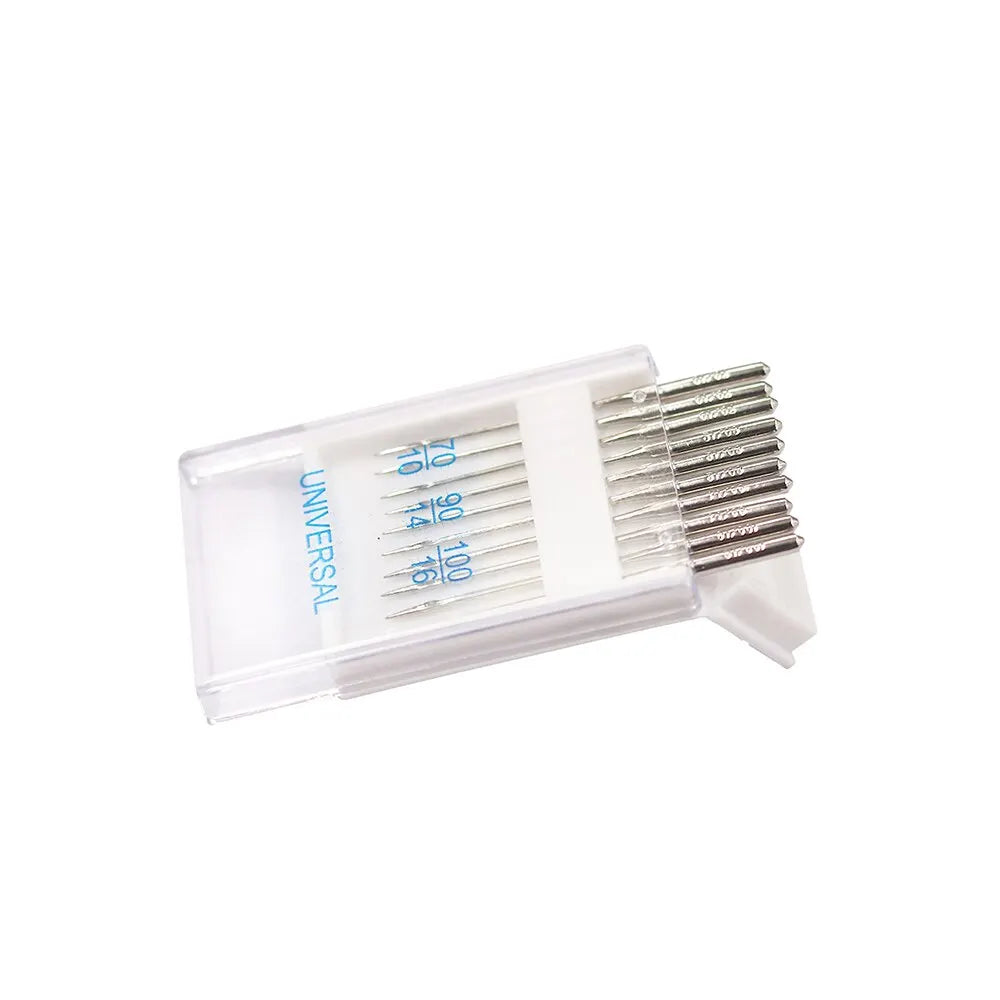 20pcs Universal Sewing Machine Needles - Regular Point Needles with Ball Point Head for Jeans and Home Sewing Supplies