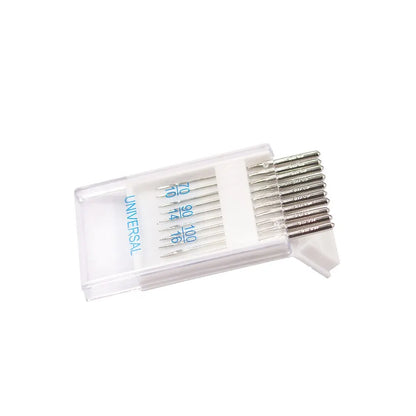20pcs Universal Sewing Machine Needles - Regular Point Needles with Ball Point Head for Jeans and Home Sewing Supplies