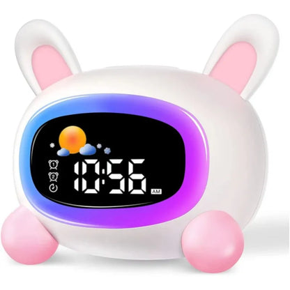 Kids Alarm Clock – OK to Wake Sleep Training Clock with Sound Machine, Birthday Gift for Boys & Girls