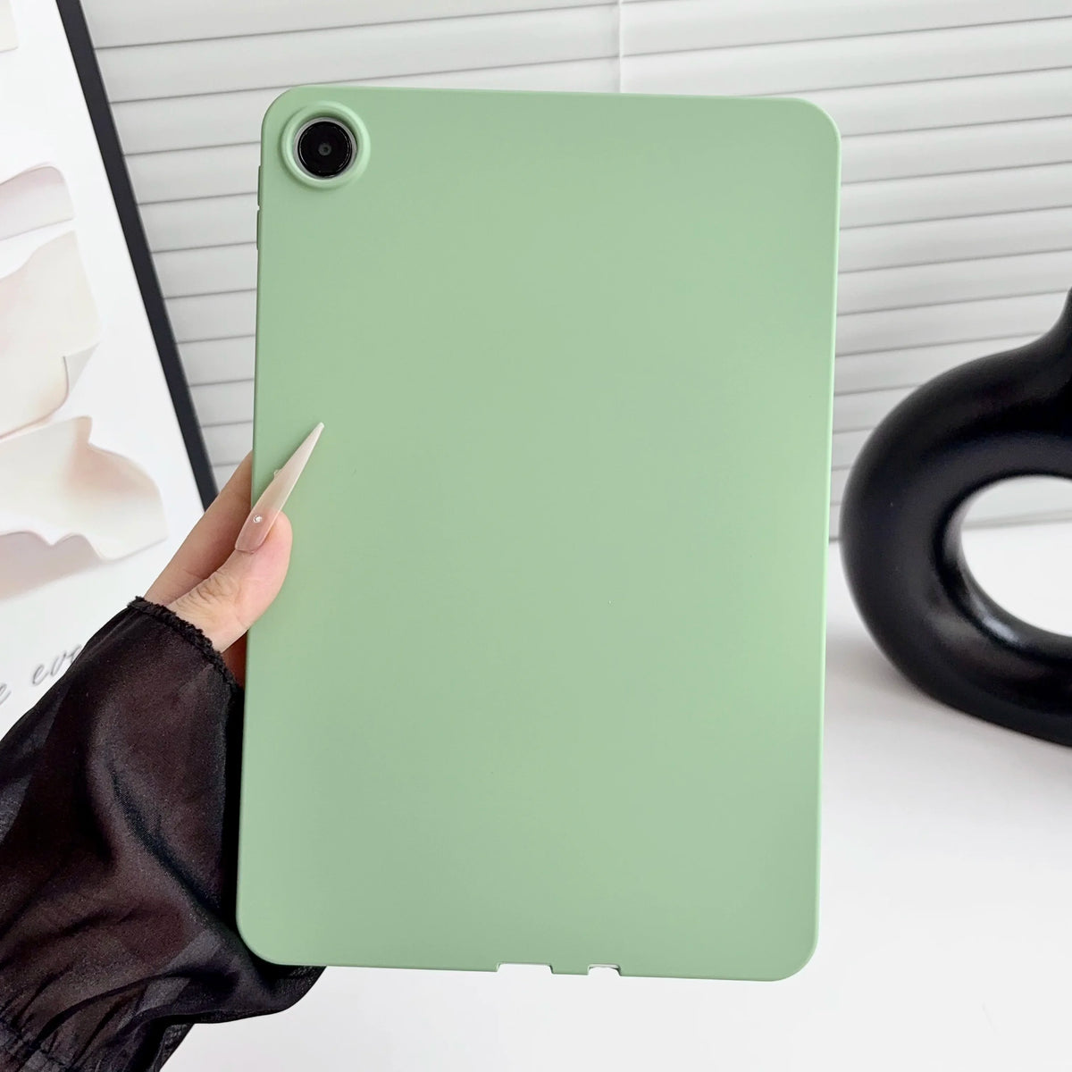 Soft Silicone iPad Case - Protective Cover for iPad 7th–12th Gen, Air, Pro 11, A16 and Mini Models