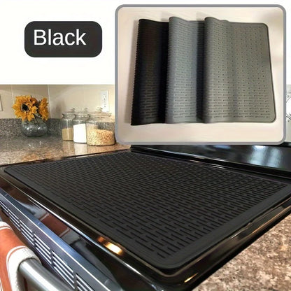 Silicone Stove Mat & Sink Protector | Electric Stove Top Cover, Insulation, Drying Pad & Personal Tablecloth for Kitchen