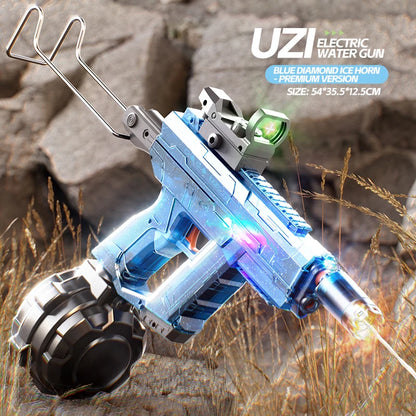 UZI High Pressure Water Gun Toy for Kids and Adults, Outdoor Swimming Pool Water Blaster, Summer Fun Play Game
