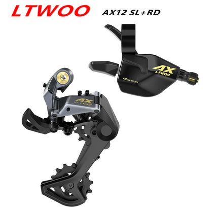LTWOO AX12 12-Speed Shifter & Rear Derailleur - 1x12 Trigger Shift Lever Compatible with M9100, M8100, M7100 & Eagle Systems