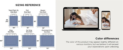 Bedsure Down Alternative Comforter Duvet Insert – Quilted All-Season with Corner Tabs, Twin to King Size