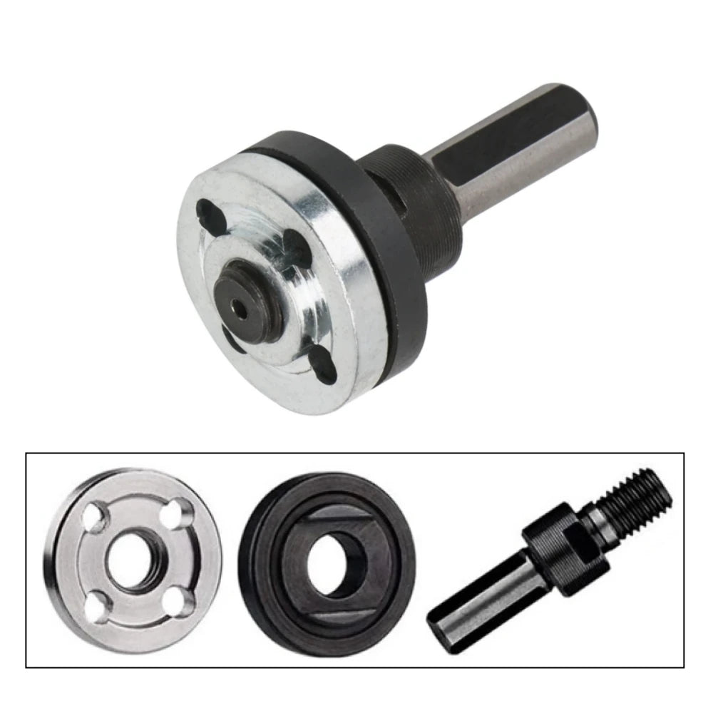 10mm Electric Drill Angle Grinder Adapter – Connecting Rod for Cutting, Polishing, and Metal Work