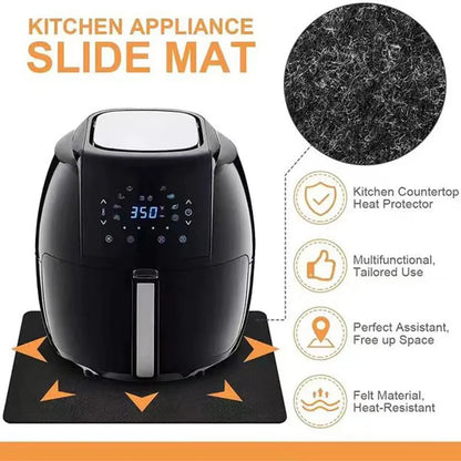 Heat-Resistant Counter Mat – Non-Slip Air Fryer & Coffee Maker Protector for Kitchen Appliances