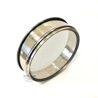 Lab 12-200 Mesh Stainless Steel Test Sieve – 20cm Double-Layer Sampling Flour Sifter