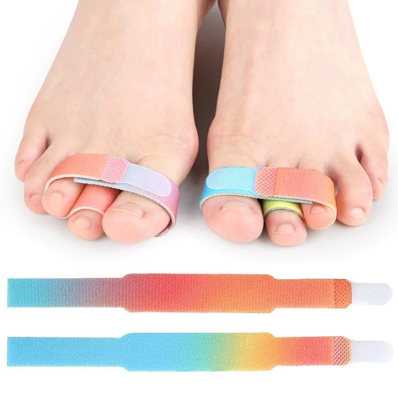 Hammer Toe Straightener - Toe Separator and Hallux Valgus Corrector Wrap