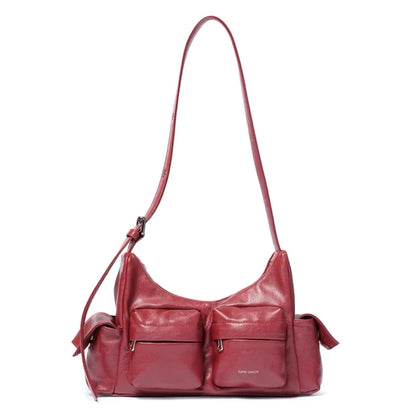 SAMO ONDOH Korean Medium Motorbike Crossbody Bag – Same Style as Song Yuqi
