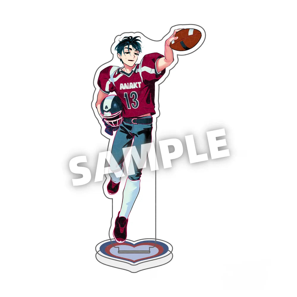 Anime Alien Stage Acrylic Stand Figure - Ivan Till Luka Sua Mizi Desktop Ornament Keychain Collectible Gift