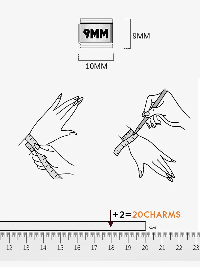 Hapiship Stainless Steel Tools Bracelet – DIY Jewelry Making Accessory