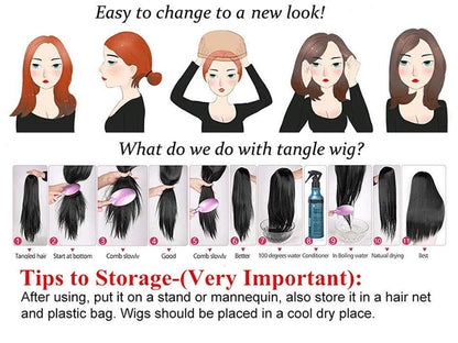 RANYU White Men’s Wig – Short Straight Synthetic Anime Hair, High-Temperature Fiber for Cosplay & Party