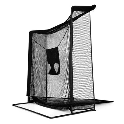 PGM Golf Practice Net with Automatic Ball Return – Swing Training Cage with Cutting Rod & Ball Machine for Golf Practice Equipment LXW031