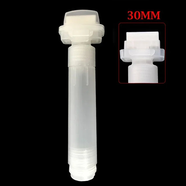 Plastic Empty Pen Rod Tubes – 0.5 to 30mm Barrels for Graffiti, Liquid Chalk, Paint Marker Accessories
