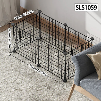 Indoor Dog Cage Wire Mesh Fence – Teddy Pet Escape Barrier