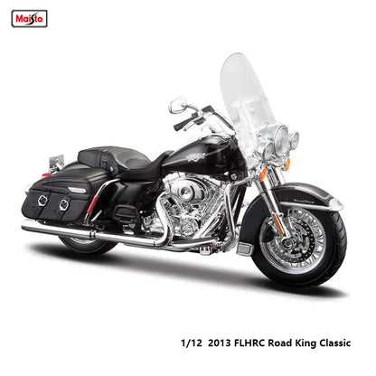 Maisto 1:12 Harley Davidson 2017 Road King Special – Classic Die-Cast Motorcycle Model Collectible Toy Gift