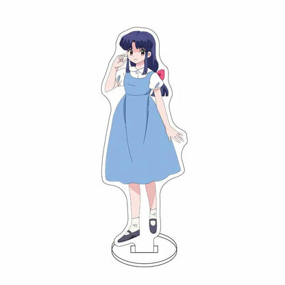 Ranma 1/2 Acrylic Stand Figure — 15cm Tendou, Akane, Hibiki & Ryoga Anime Model Plate, Cartoon Doll for Bedroom Display