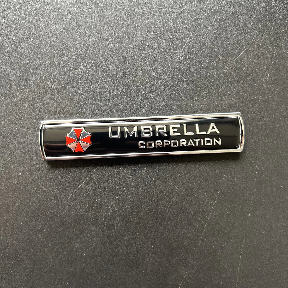 3D Aluminum Car Emblem - Umbrella Corporation Sticker Badge for Auto Styling & Decoration