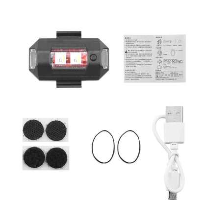 Mini Drone Strobe Light - 6 Color Anti-Collision Signal Lamp for DJI Neo Mini 4 Pro Mini 2 4K Mavic 3 Lightweight Accessory
