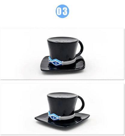 One Piece Anime Ceramic Mug — Chopper, D. Law & Three Brothers Hat Coffee Cup Christmas Gift