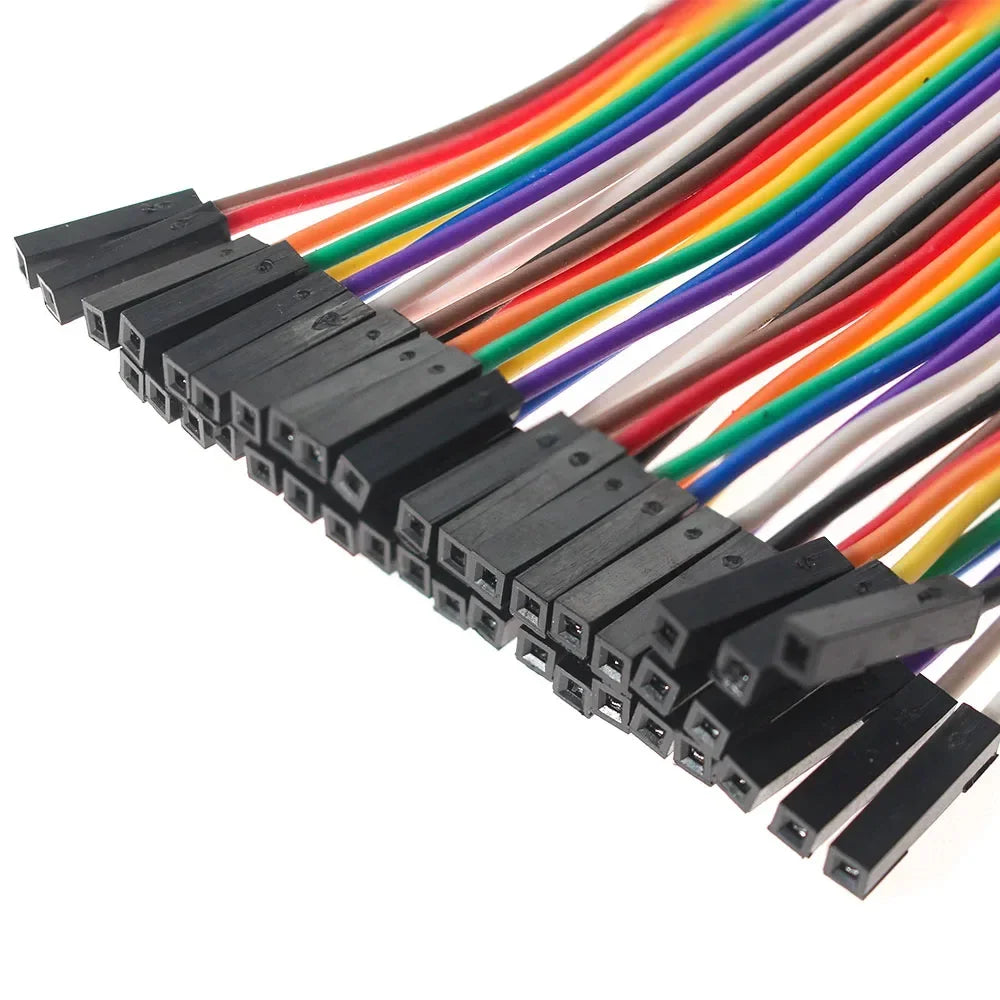 20Pin Dupont Jumper Wire Cable - Male to Male, Female to Female, Male to Female Wires for Arduino DIY Kits