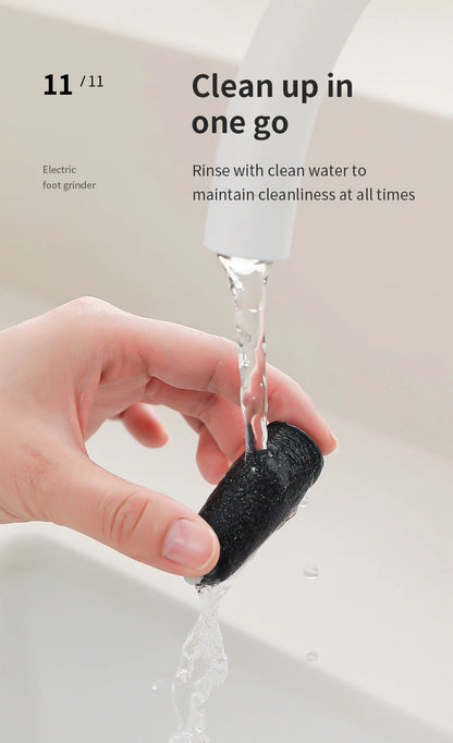HOMFISH Electric Foot Grinder – Automatic Callus Remover Pedicure Machine for Smooth and Beautiful Feet