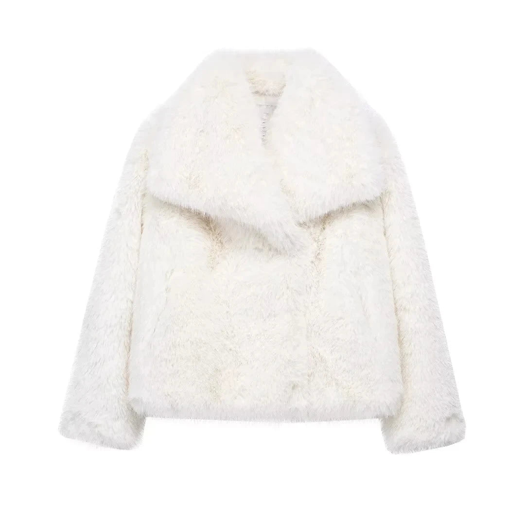 TRAF Sequin Woven Jacket for Women – Loose Fit, Stand Collar, Long Sleeve, Chic Autumn & Winter Outerwear 2023