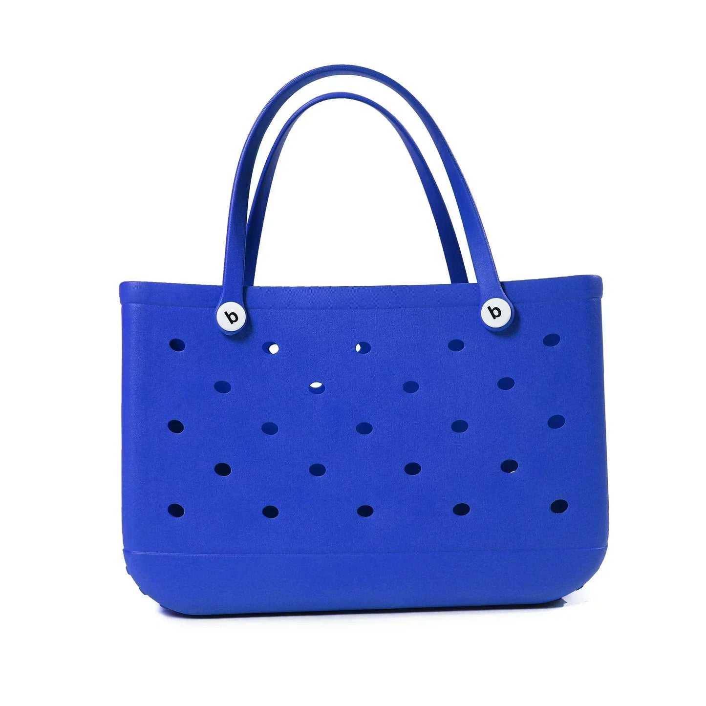 EVA Beach Bag for Women - Waterproof Bogg Rubber Travel Tote, Washable Handbag for Sports, Beach, Market, Pool
