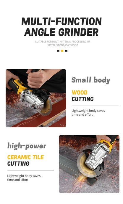 DEWALT DCG405FN 20V Brushless Angle Grinder – 125mm Cordless Cutting & Polishing Tool (Bare Tool)