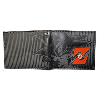 Marvel Black Panther Metal Design Wallet – PU Leather Purse with Coin Pocket for Youth