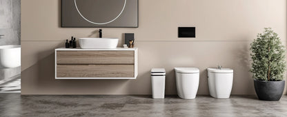 2-Pack 12L Touchless Automatic Trash Cans – Motion Sensor Slim Bins with Lids for Bathroom, Bedroom, Office (White)