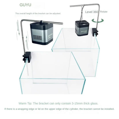 WRGB Aquarium LED Plant Light - Full Spectrum Fish Tank Lamp for Aquatic Plants & Algae Control
