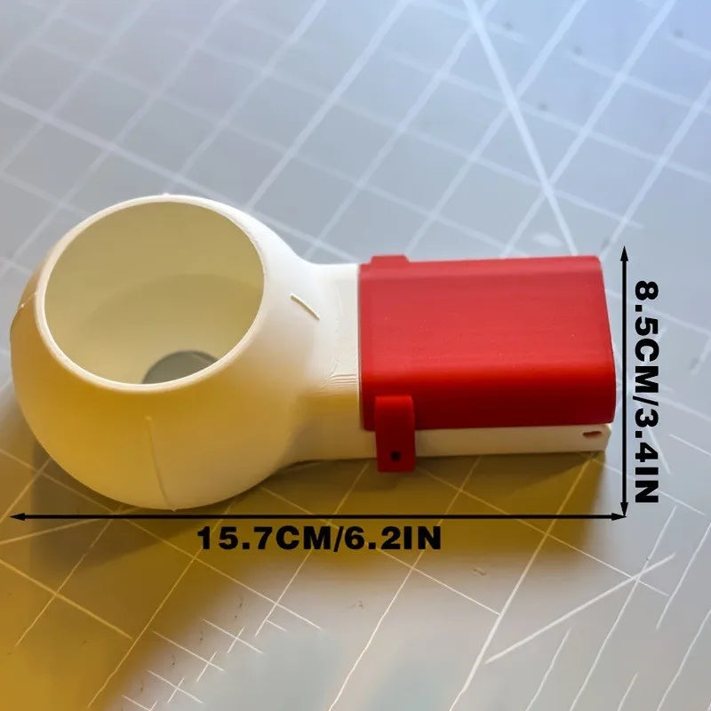 Rotating Nozzle Drill Dust Removal Box - Efficient Dust Collector for Decoration Workers & Home Use