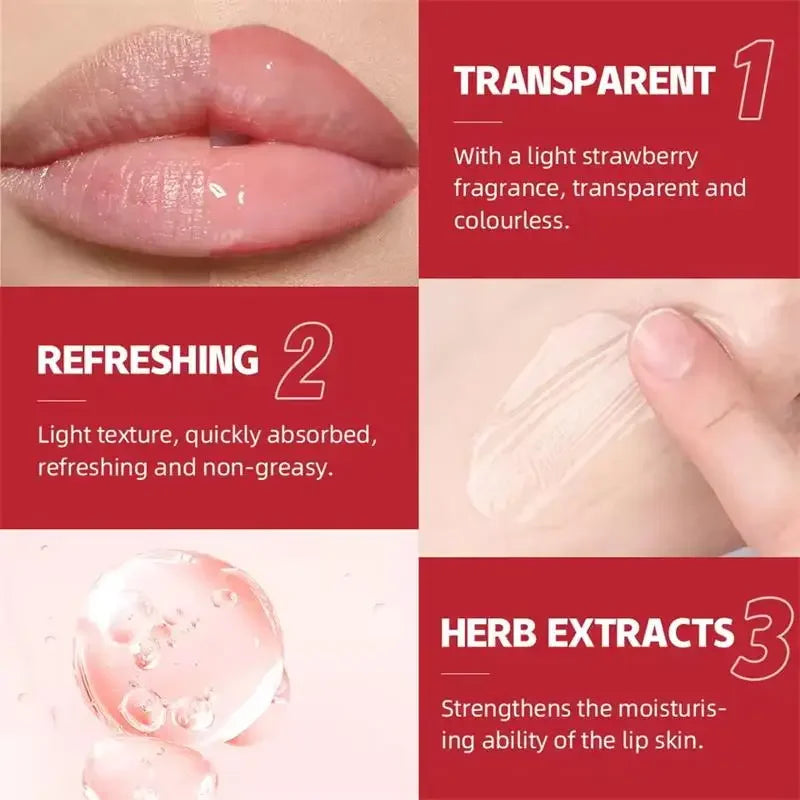 Lip Plumper Oil – Instant Volumizing, Long-Lasting Moisturizing Gloss for Sexy, Fuller Lips
