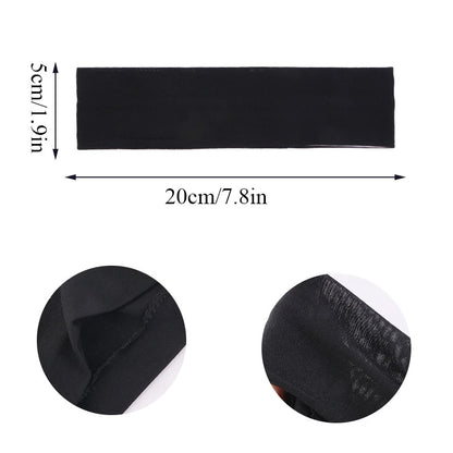 Summer Sports Headbands for Women – Solid Color Elastic Fitness, Yoga, and Running Bandanas, Stretch Makeup Hair Accessories 2023