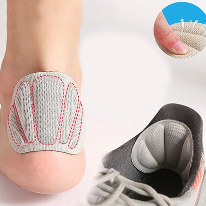 Heel Sticker Insoles Pads — Anti-Pain Cushion Heel Protectors for Sports Shoes & Sneakers, Adhesive Comfort Patch