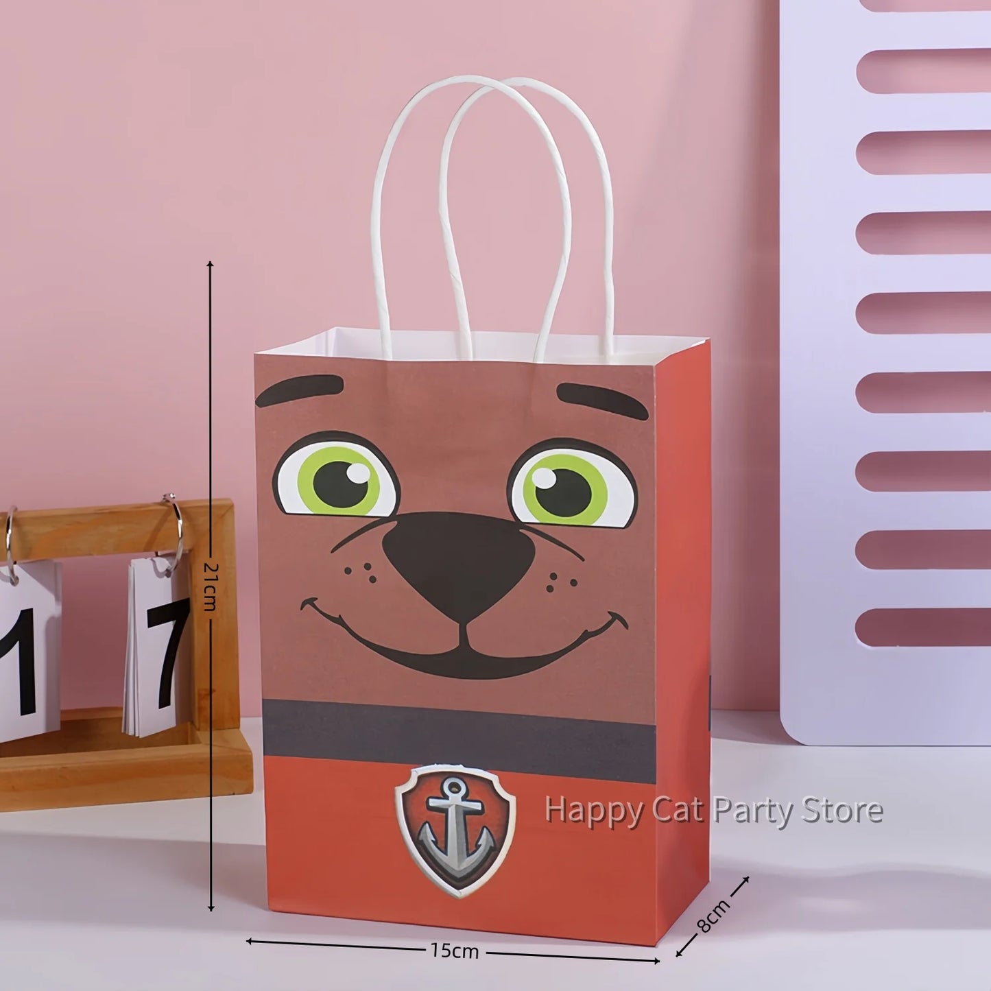 PAW Patrol Birthday Gift Bags – Skye & Paw Patrol Candy Party Favor Bags for Boys & Girls Party Supplies & Treat Packaging