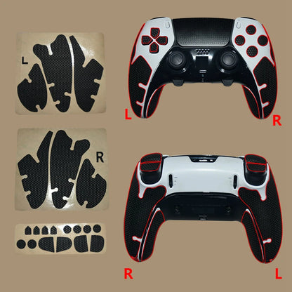 PS5 EDGE Controller Anti-Slip Silicone Protective Grip – Durable Dustproof Gamepad Skin Sticker