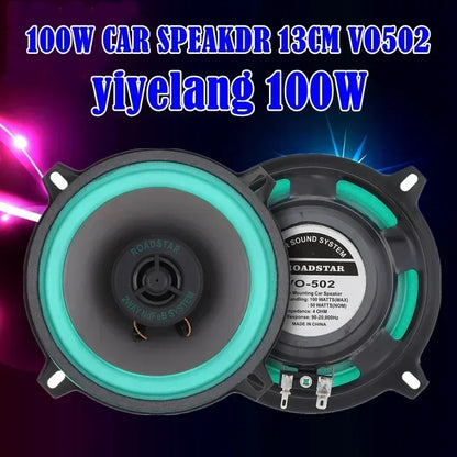 Universal Car Coaxial Speakers 4, 5 & 6.5 Inch - HiFi Full Range Automotive Audio with Enhanced Stereo Sound
