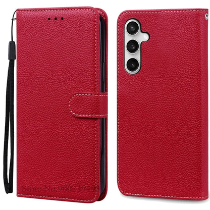 Samsung Galaxy A17 5G Case - Leather Flip Wallet Cover for A175F/A176B 4G & 5G