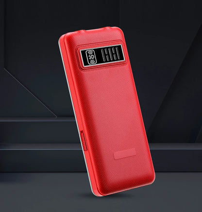 GSM 2G G600 BAR Phone – Dual SIM, 6800mAh Battery, SOS Button, 2.4" Screen, MP3 Recorder Mobile Cellphone for Seniors