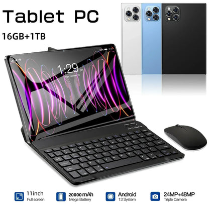2025 15" Pro Android Tablet – Snapdragon 870, 22GB+2TB, 20000mAh, 5G Dual SIM, WiFi, HD 4K Mi Tab