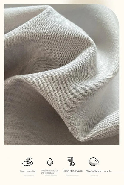 Pure Cotton Long Staple Bedding Set - 4PCS, Matte Bed Sheet & Duvet Cover, All Cotton