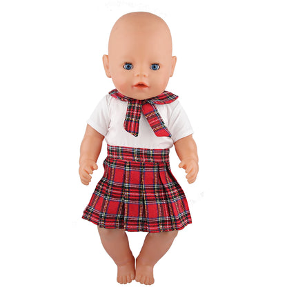 Doll Clothing Set – Firefighter, Student, Graduation, Artist & Athlete Outfits for 18-Inch American & 43cm Baby Newborn OG Girl Dolls