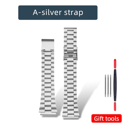 F-91W Stainless Steel Watch Case Mod Kit - Metal Shell Upgrade for Casio F91W, A158W, A159W & 593 Watches