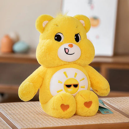 8-Color Care Bears Plush Toys - Cute Stuffed Bear Dolls, Soft Pillows & Home or Car Decorations for Kids’ Birthday Gifts