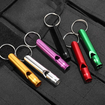 Outdoor Survival Whistle Keychain – High Decibel Portable Emergency Camping & Rescue Tool